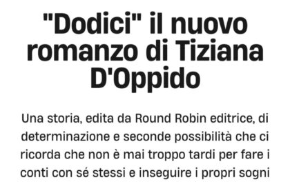 Comunicato stampa AGI, giovedì 30 maggio 2024